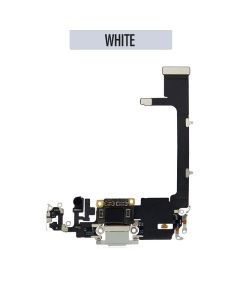 iPhone 11 Pro Charging Port Flex With Small IC - White