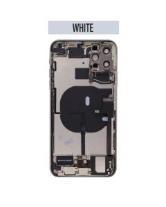 iPhone 11 Pro Max Back Housing With Small Parts - Silver