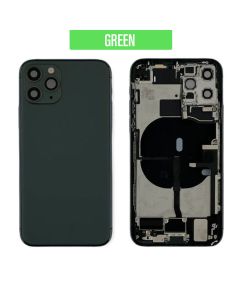 iPhone 11 Pro Back Housing With Small Parts - Midnight Green
