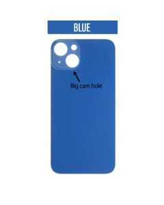 iPhone 13 Back Glass Cover (Big Camera Hole) - Blue