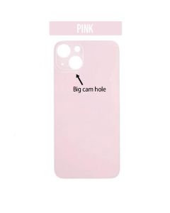 iPhone 13 Back Glass Cover (Big Camera Hole) - Pink