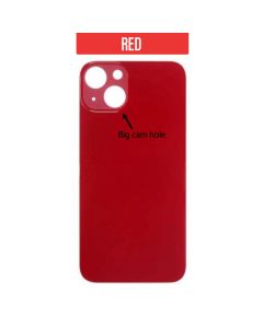 iPhone 13 Mini Back Glass Cover (Big Camera Hole) - Red
