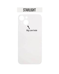 iPhone 13 Mini Back Glass Cover (Big Camera Hole) - Starlight