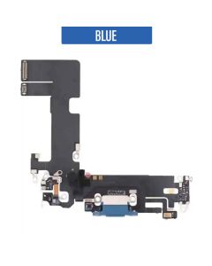 iPhone 13 Mini Charging Port Flex With IC - Blue