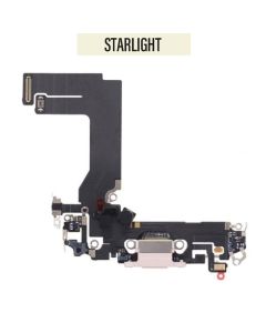 iPhone 13 Mini Charging Port Flex With IC - Starlight