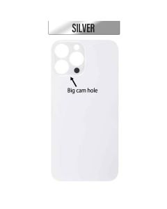 iPhone 13 Pro Back Glass Cover (Big Camera Hole) - Silver