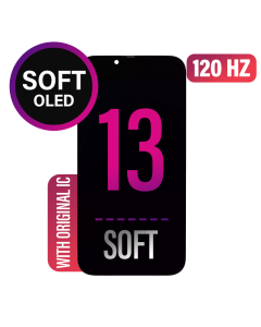 iPhone 13 Screen Replacement Assembly -SOFT OLED Soldered Original IC
