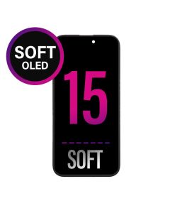 iPhone 15 Screen Replacement Assembly -SOFT OLED