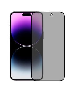iPhone 16 Pro Max Privacy Full Cover Tempered Glass Protector
