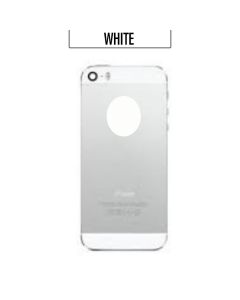 iPhone 5 Compatible Housing with Charging Port and Power Volume Flex Cable - White, OEM
