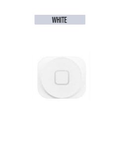 iPhone 5 Compatible Home Button with Rubber Ring - White