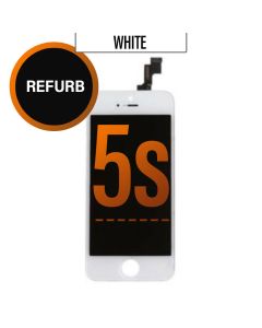 iPhone 5S/ SE LCD Touch Screen Assembly - White, Refurbished