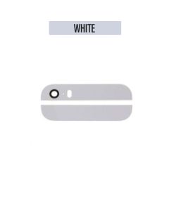 iPhone 5S Upper Lower Glass for Back Glass - White