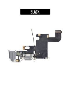 iPhone 6 Charging Port Flex Cable with Mic - Black