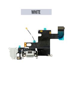 iPhone 6 Charging Port Flex Cable with Mic - White