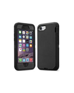 Robot Heavy Duty Case Cover for iPhone 6/ 7/ 8/ SE 2020/ SE 2022- Black
