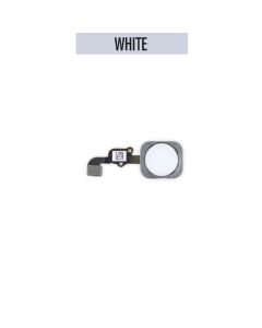 iPhone 6S / 6S Plus Compatible Home Button Flex Cable Assembly - White