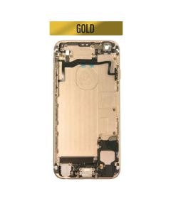 iPhone 6S Compatible Housing with Charging Port and Power Volume Flex Cable - Gold, OEM