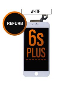 iPhone 6S Plus LCD Touch Screen Assembly - White, Refurbished