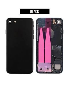 iPhone 7 Back Housing with small parts - Black