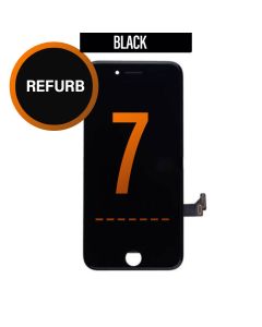 iPhone 7 LCD Touch Screen Assembly - Black, Refurbished