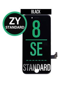 iPhone 8/ SE 2020/ SE 2022 LCD Touch Screen Assembly (ZY Standard) - Black
