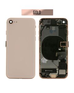 iPhone 8 Back Housing with Small Parts - Gold