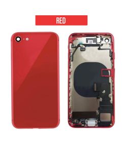 iPhone 8 Back Housing with Small Parts - Red