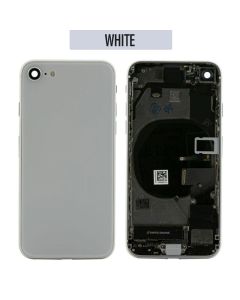 iPhone 8 Back Housing with Small Parts - White