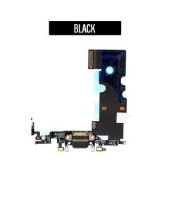 iPhone 8 Charging Port Flex Cable - Black