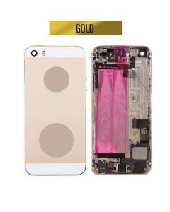 iPhone SE Back Housing with Parts - Gold