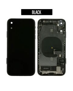 iPhone XR Back Housing With Small Parts - Black