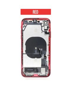 iPhone XR Back Housing With Small Parts - Red