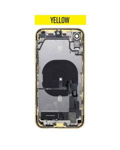 iPhone XR Back Housing With Small Parts - Yellow