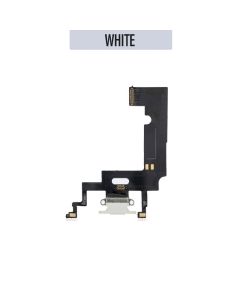 iPhone XR Charging Port Flex Cable - White