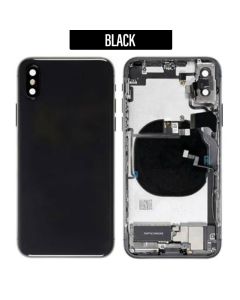 iPhone XS Back Housing With Small Parts - Black