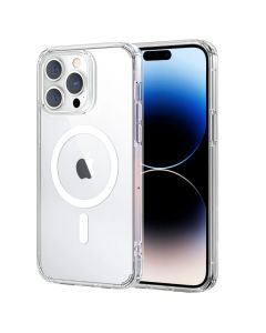 Stay Clear Magnetic Case Cover For iPhone 14 Pro