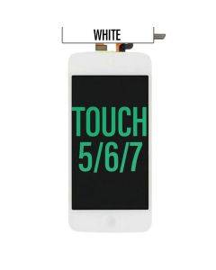 iPod Touch 5/6/7 LCD Touch Screen Assembly - White