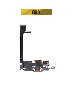 iPhone 11 Pro Max Charging Port Flex (No IC) - Gold
