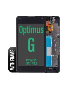 LG Optimus G LCD Touch Screen Assembly with Frame E975