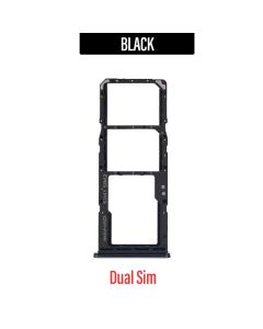 Galaxy A20 / A30 /A50 / A70 Sim / Memory Card Tray (Dual SIM) - Black