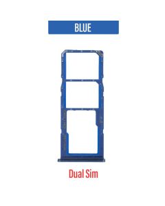 Galaxy A20 / A30 /A50 / A70 Sim / Memory Card Tray (Dual SIM) - Blue