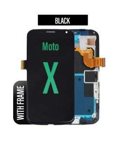 Motorola Moto X Touch Screen Assembly with Frame - Black