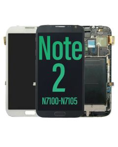 Galaxy Note 2 4G LCD Touch Screen Assembly with Frame