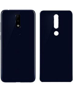 Nokia 5.1 Plus/ X5 Back Glass Cover -Black
