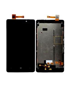 Nokia Lumia 820 LCD Touch Screen Assembly with Frame