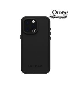OtterBox Fre MagSafe Case Cover For iPhone 16 Pro Max - Black