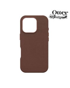 OtterBox Symmetry Cactus Leather Case Cover For iPhone 16 Pro - Rich Adobe