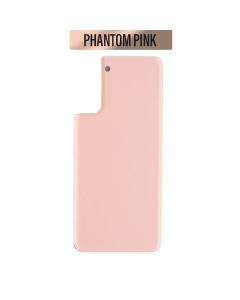 Galaxy S21 Plus Back Glass Cover (NO CAMERA LENS) - Phantom Pink