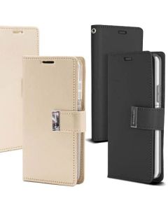 Mercury Rich Dairy Leather Case Cover for S24 FE